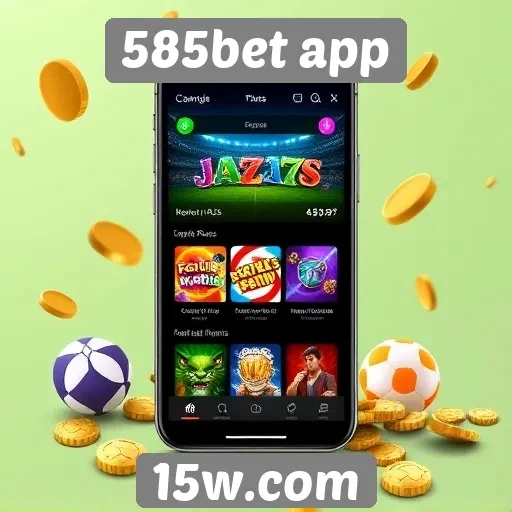 Logo da 585bet app