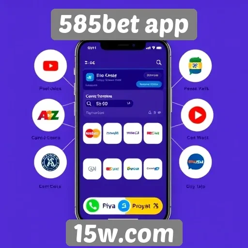 Métodos de pagamento aceitos pelo 585bet app