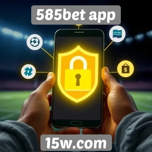 Recursos de segurança no 585bet app são destacados